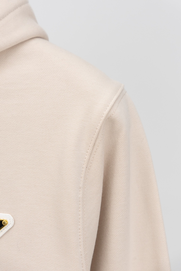 ブランドパーカー角部分ディテール